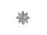 White Growing Fancy Snowflake